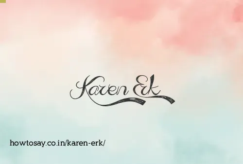 Karen Erk