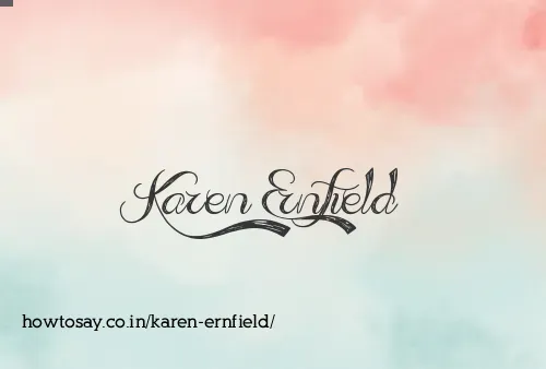 Karen Ernfield