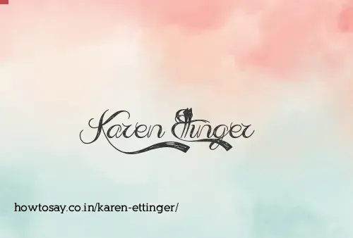 Karen Ettinger
