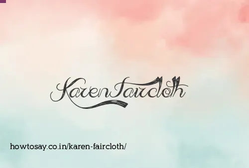 Karen Faircloth