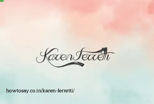 Karen Ferretti
