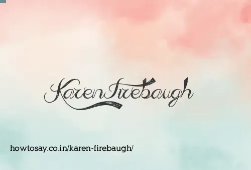 Karen Firebaugh