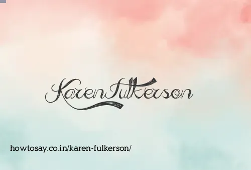 Karen Fulkerson