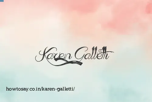 Karen Galletti