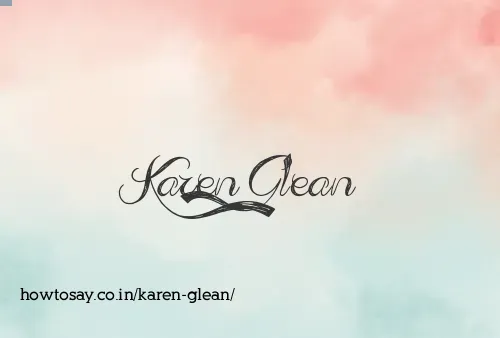 Karen Glean