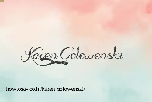 Karen Golowenski