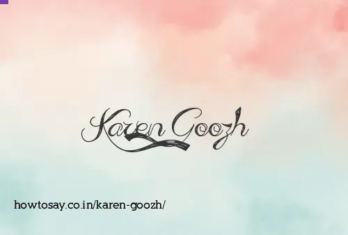 Karen Goozh