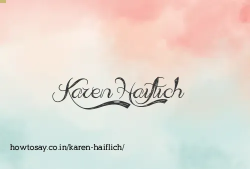 Karen Haiflich