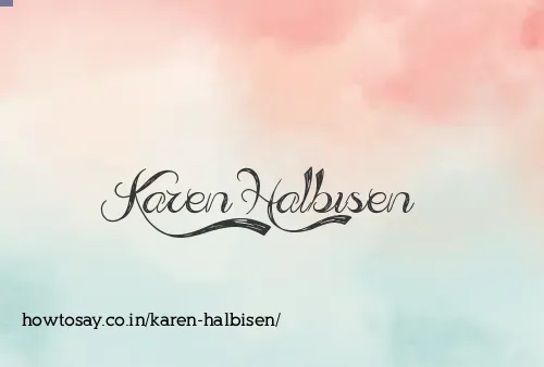 Karen Halbisen
