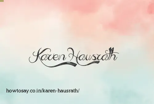 Karen Hausrath