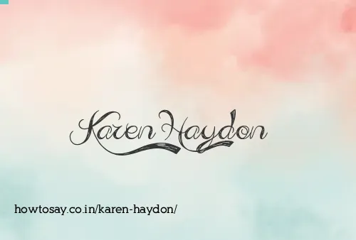 Karen Haydon