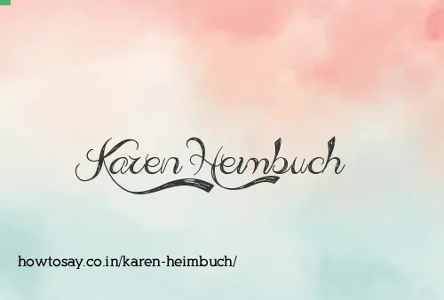 Karen Heimbuch