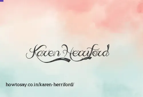 Karen Herriford
