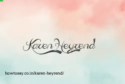 Karen Heyrend