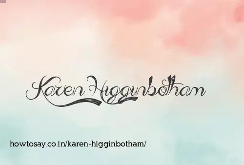 Karen Higginbotham