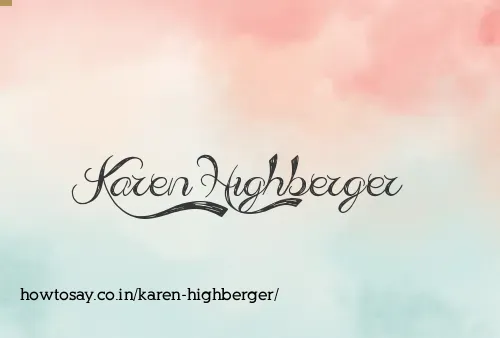 Karen Highberger