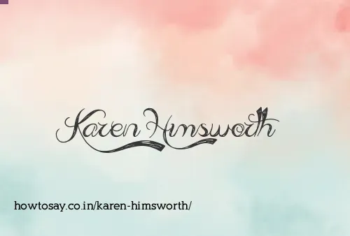 Karen Himsworth