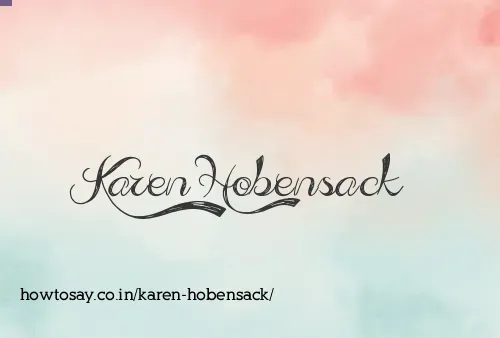 Karen Hobensack