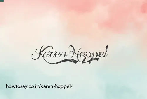 Karen Hoppel