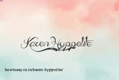 Karen Hyppolite