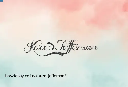 Karen Jefferson