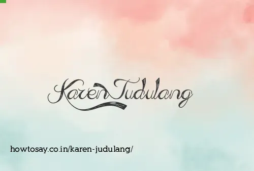 Karen Judulang