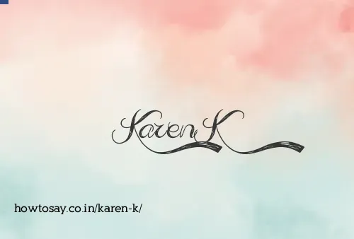 Karen K