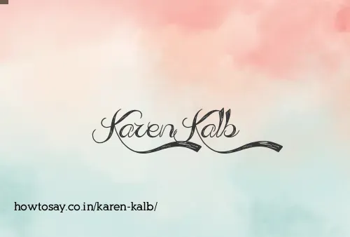 Karen Kalb