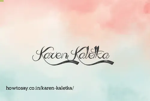 Karen Kaletka