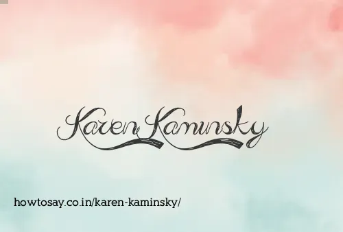 Karen Kaminsky