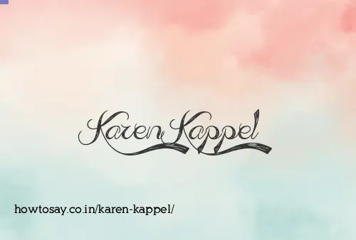 Karen Kappel