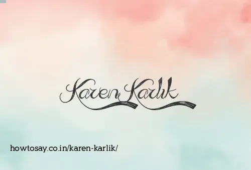 Karen Karlik
