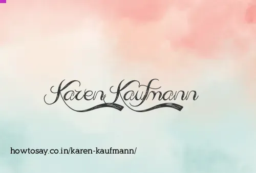 Karen Kaufmann