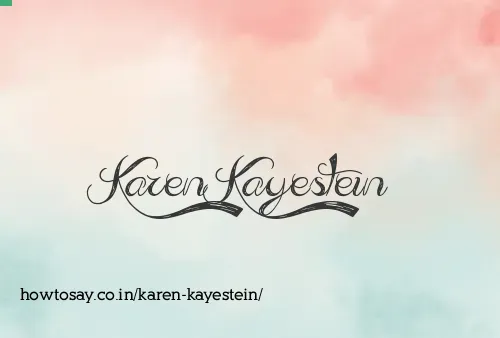Karen Kayestein