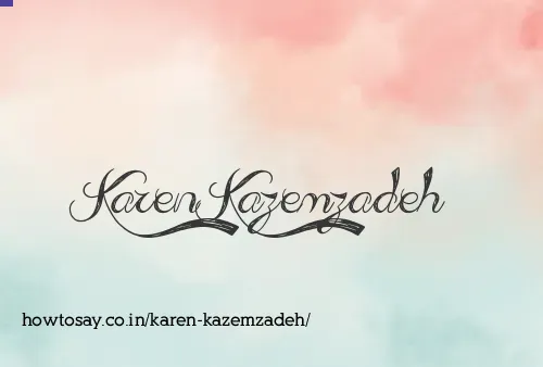 Karen Kazemzadeh