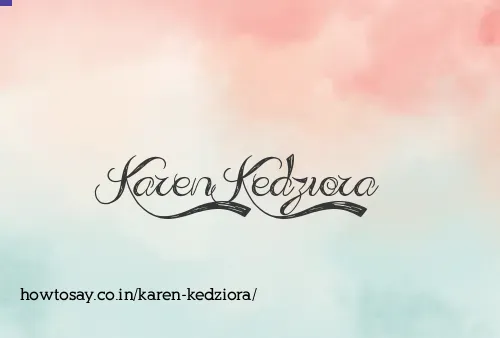 Karen Kedziora