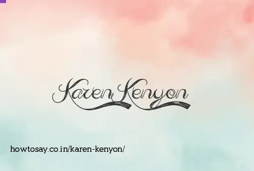 Karen Kenyon