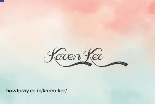 Karen Ker