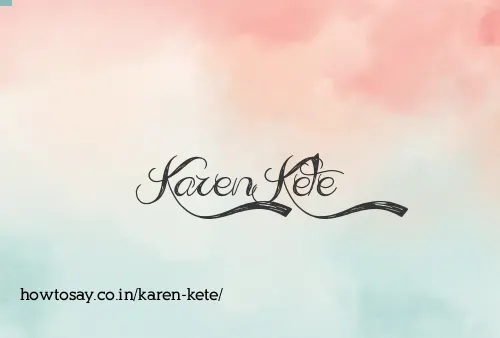 Karen Kete