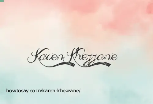 Karen Khezzane