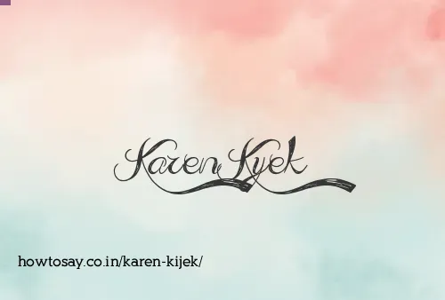 Karen Kijek