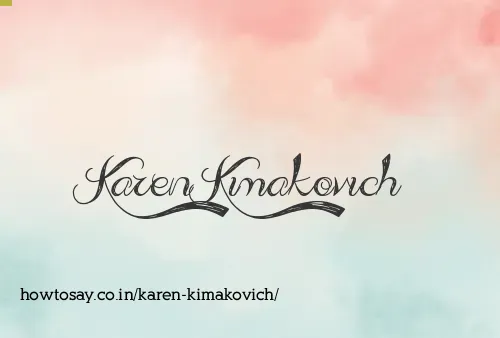 Karen Kimakovich