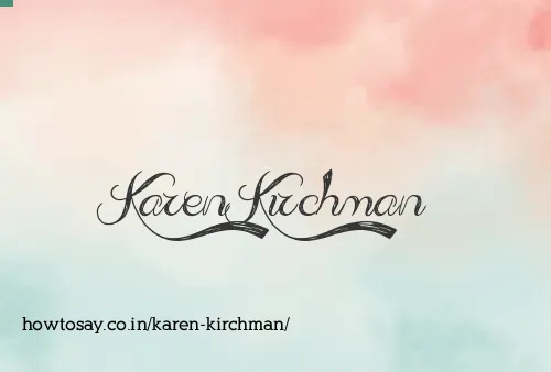 Karen Kirchman