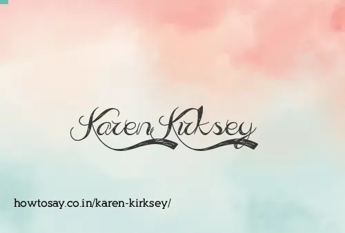 Karen Kirksey