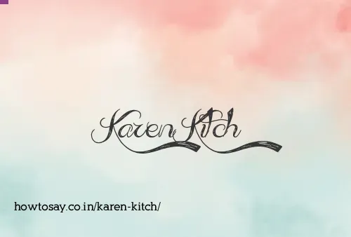 Karen Kitch