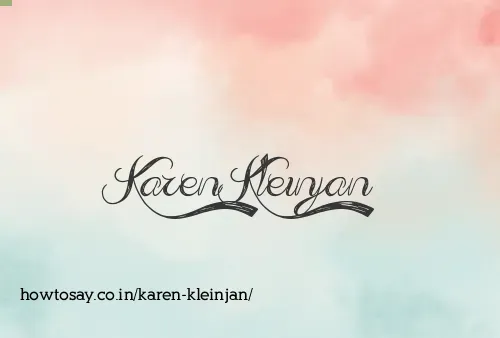 Karen Kleinjan