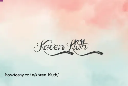 Karen Kluth