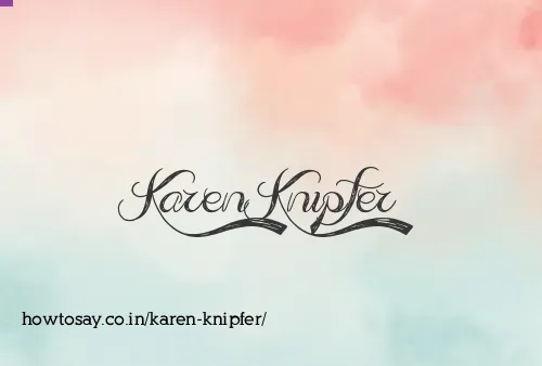 Karen Knipfer