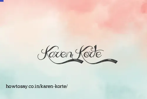 Karen Korte