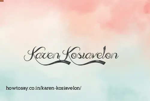 Karen Kosiavelon